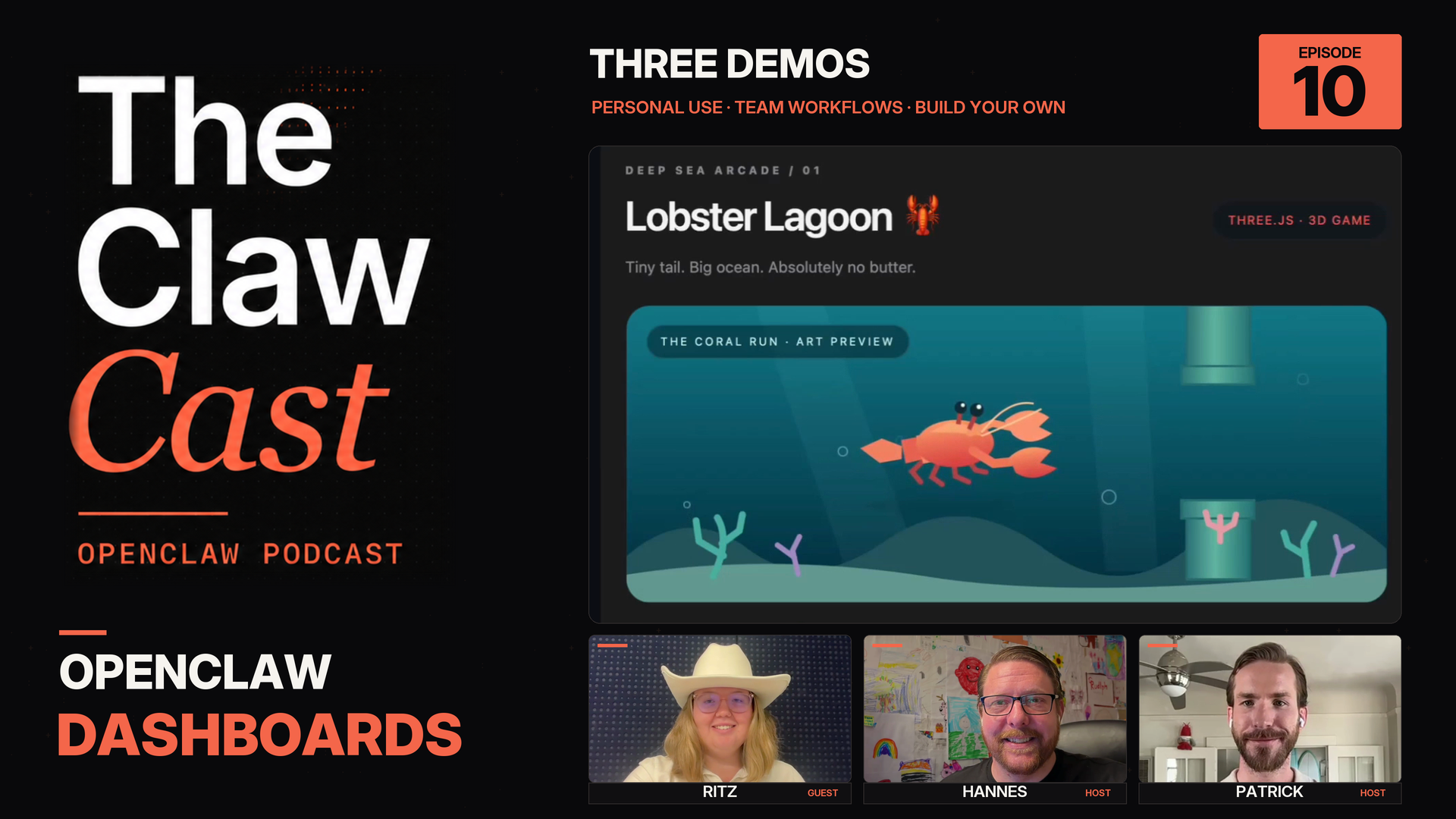 The ClawCast Episode 10: OpenClaw Dashboards